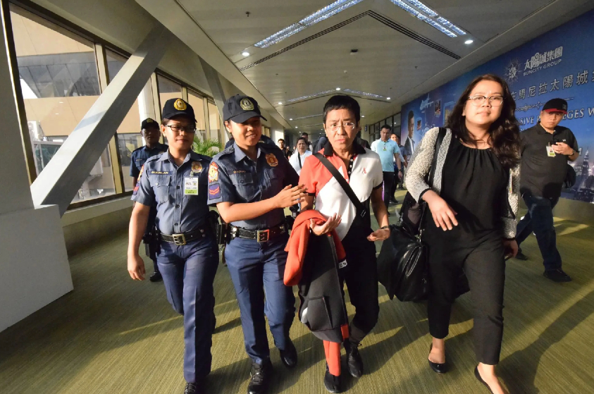 Rappler CEO Maria Ressa arrested again at Manila's airport