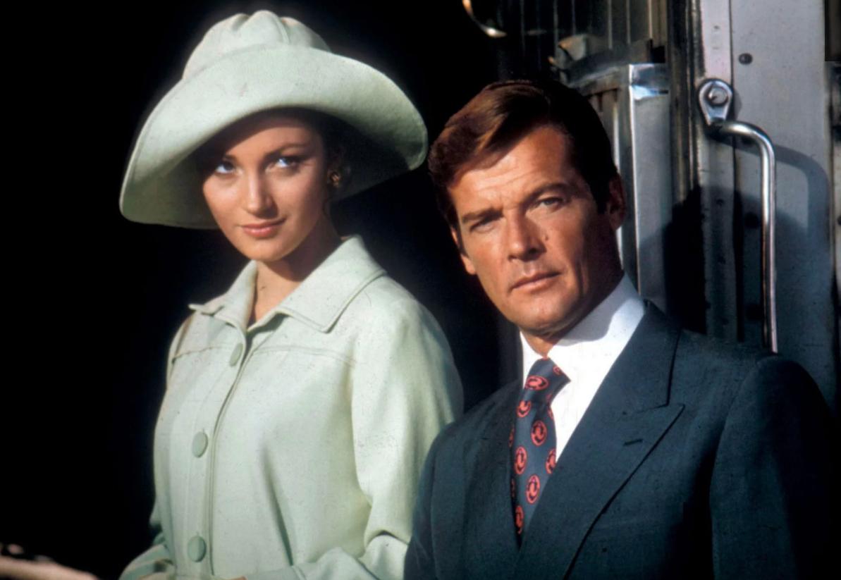 Roger Moore stars with Jane Seymour