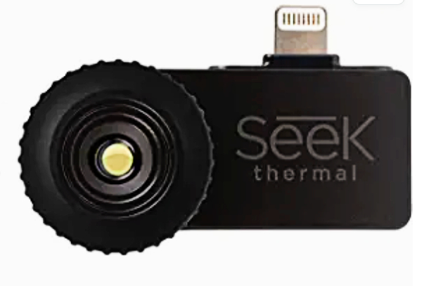 A Seek thermal camera that senses heat