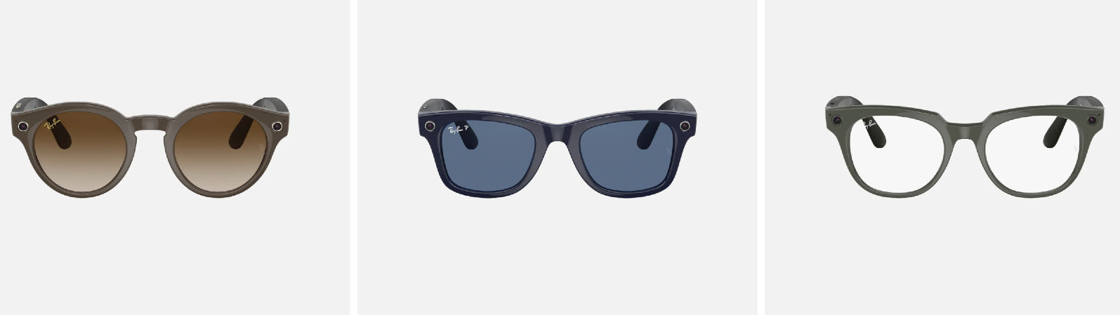 RayBan sunglasses with embedded camera