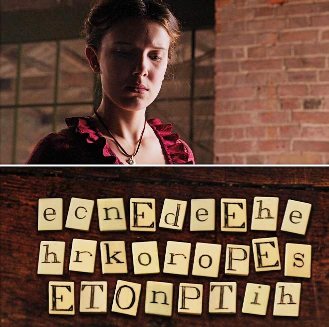 Millie Bobby Brown as Enola Holmes, Netflix Instagram Puzzle