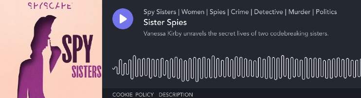 Listen to two real-life cryptologists on our SPYSCAPE True Spies Podcast: Sister Spies