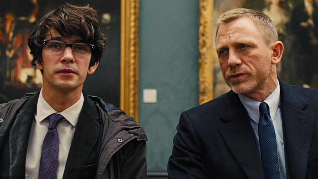   Ben Whishaw has taken over the role of Q in the Bond franchise