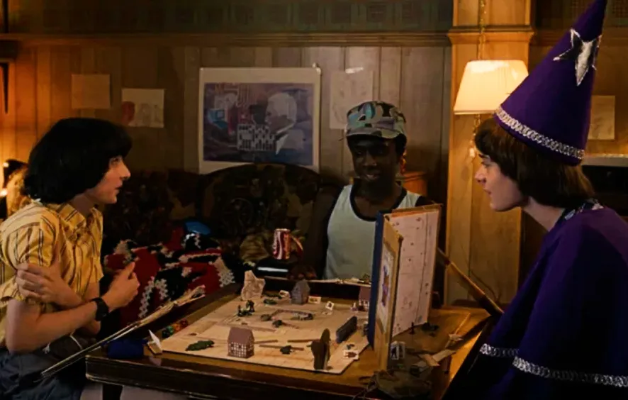 Stranger Things cast plays Dungeons & Dragons