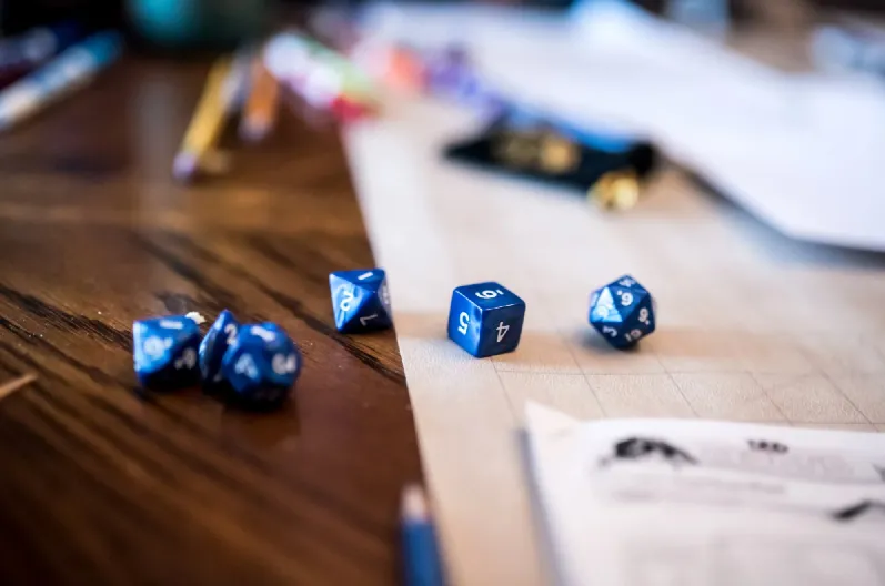 Dungeons & Dragons dice