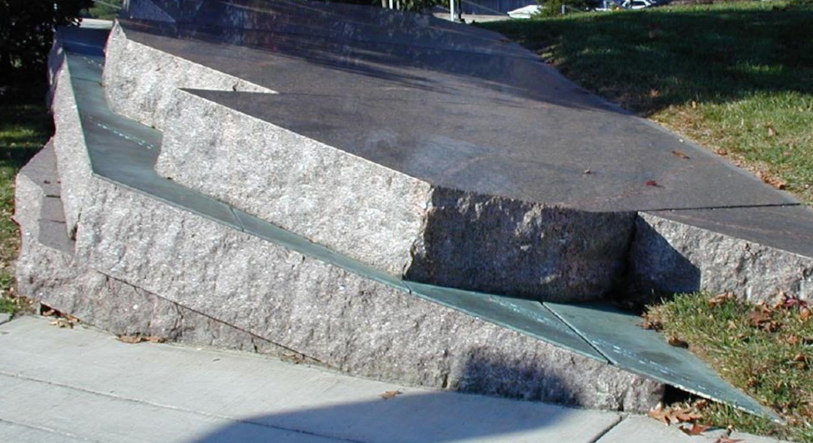 Kryptos granite slabs include Morse code