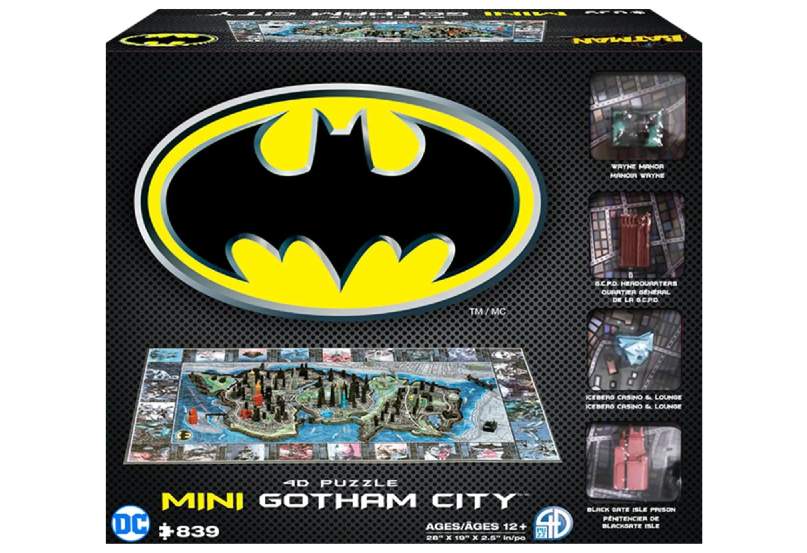 Gotham 4D Puzzle available in the SPYSCAPE shop