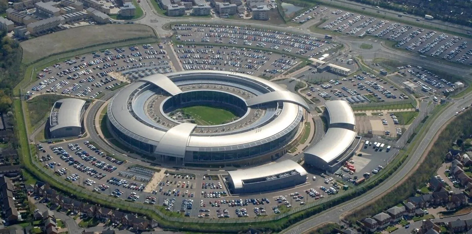 GCHQ Headquarters in Cheltenham, England