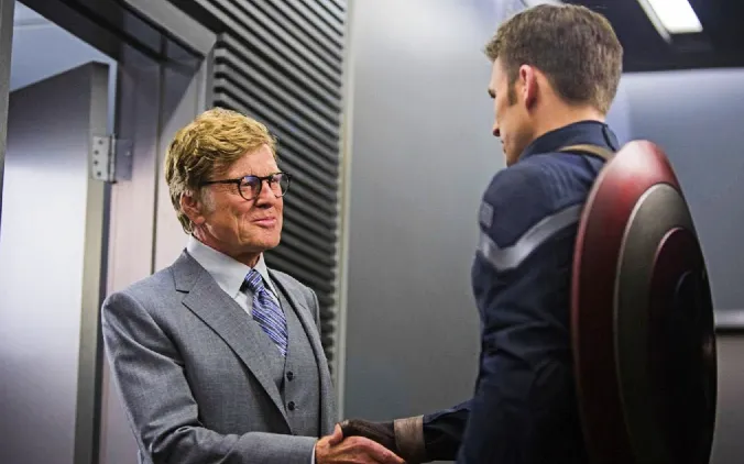 Robert Redford in Captain America