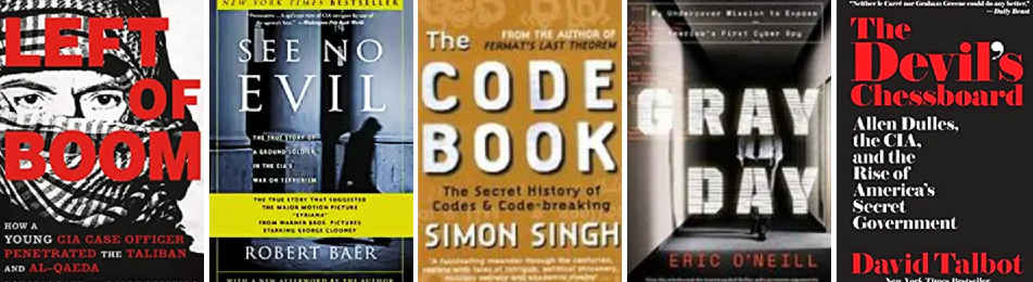 spies pick their favorite non-fiction spy books