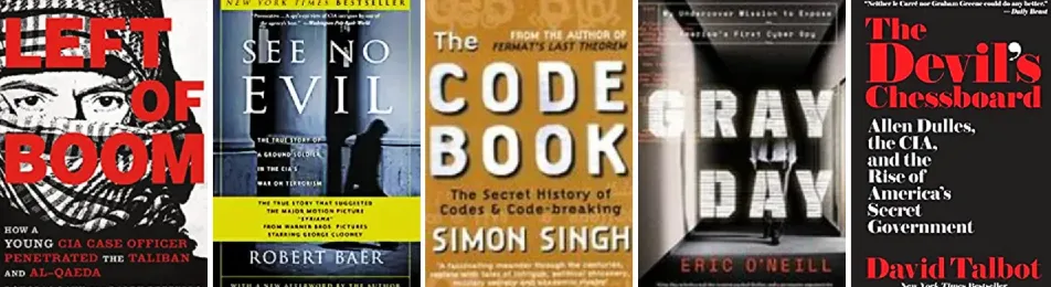 spies pick their favorite non-fiction spy books