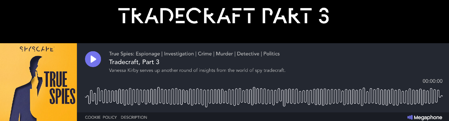 True Spies Tradecraft Secrets & Men in the Shadows