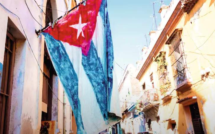 Cuba and the Cuban flag