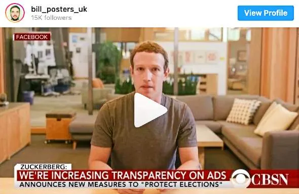 Mark Zuckerberg from Facebook/Meta deepfake