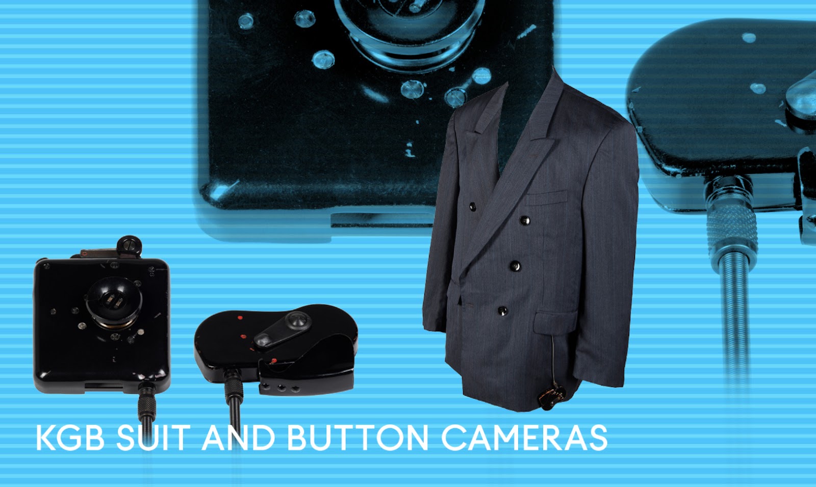 KGB Suit with a button camera