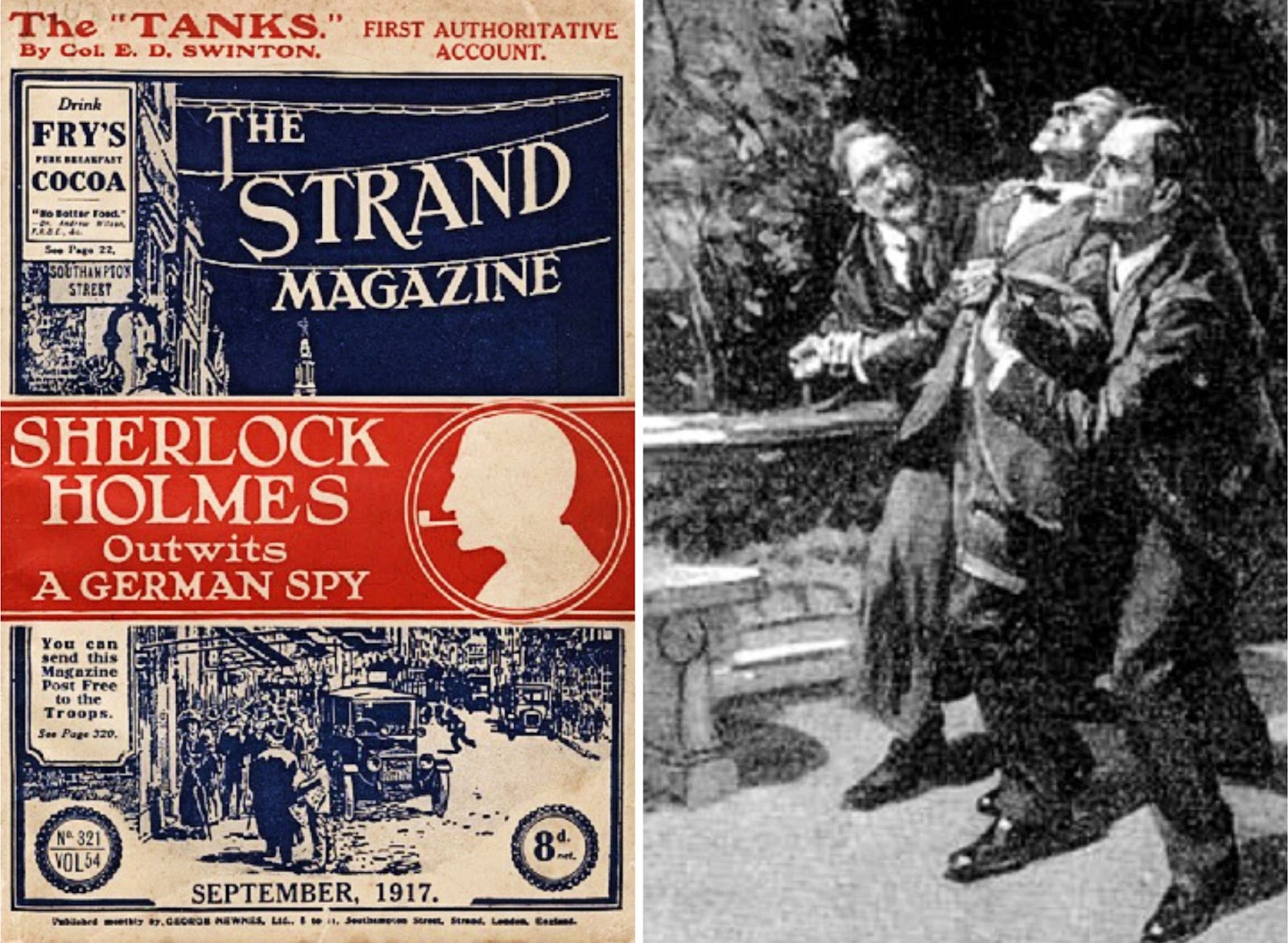 The Strand publishes Sherlock Holmes