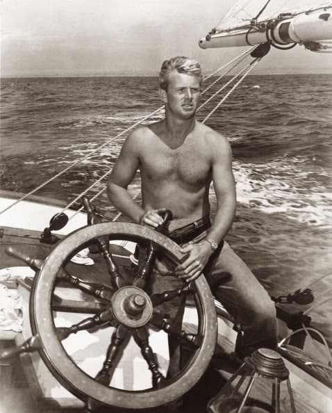 Sterling Hayden sailing