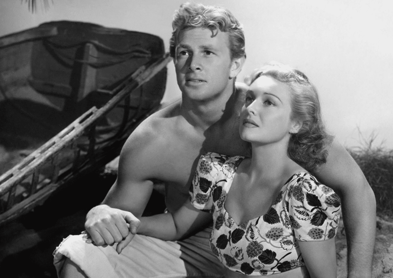 Sterling Hayden with his actress wife Madeline Carroll