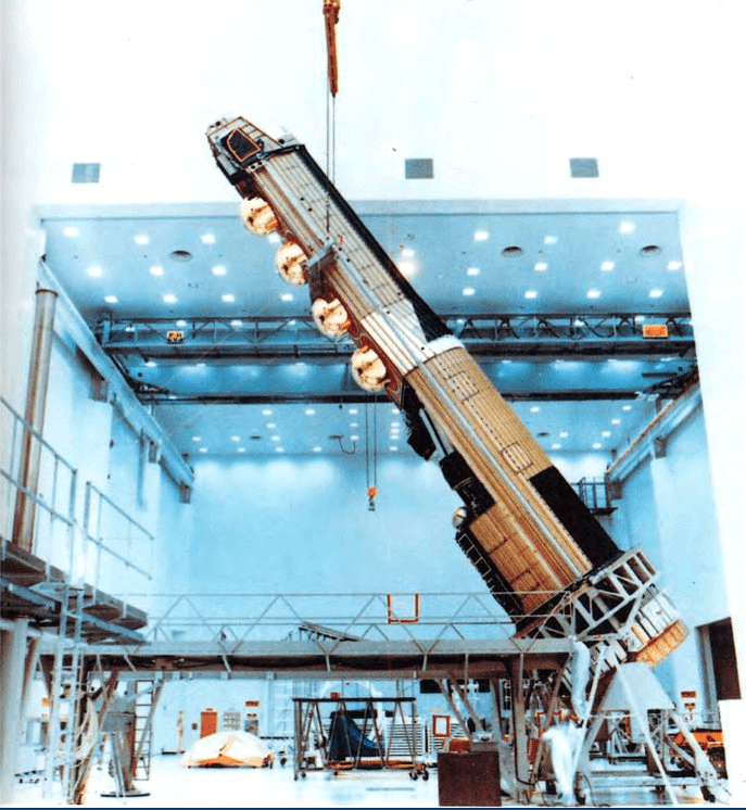 The KH9 HEXAGON satellite at Lockheed Martin