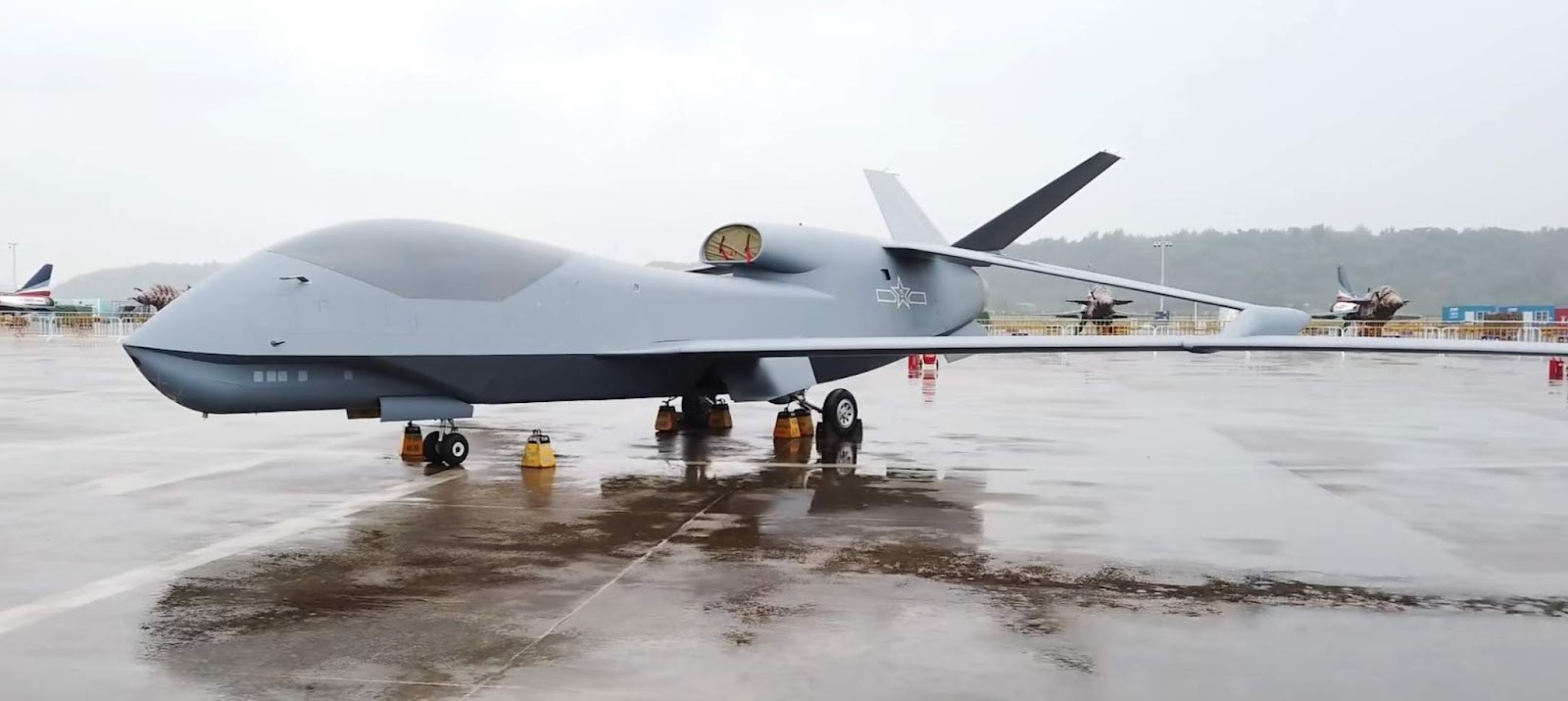 China’s unmanned WZ-7 'Soaring Dragon' surveillance drone