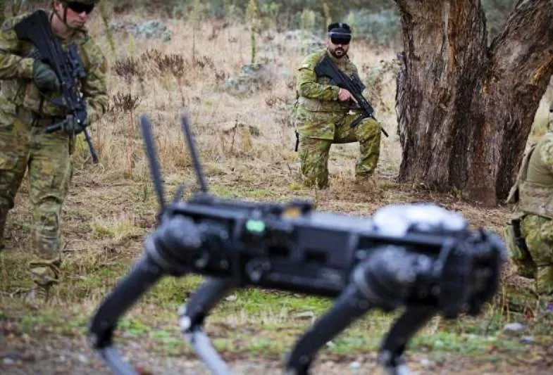 Australian Robot Dogs controlled with brain waves