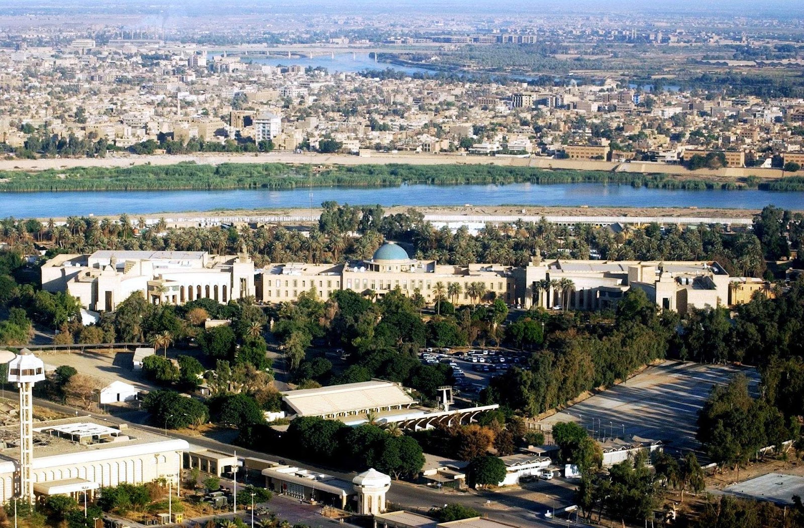 The Green Zone in Baghdad Iraq