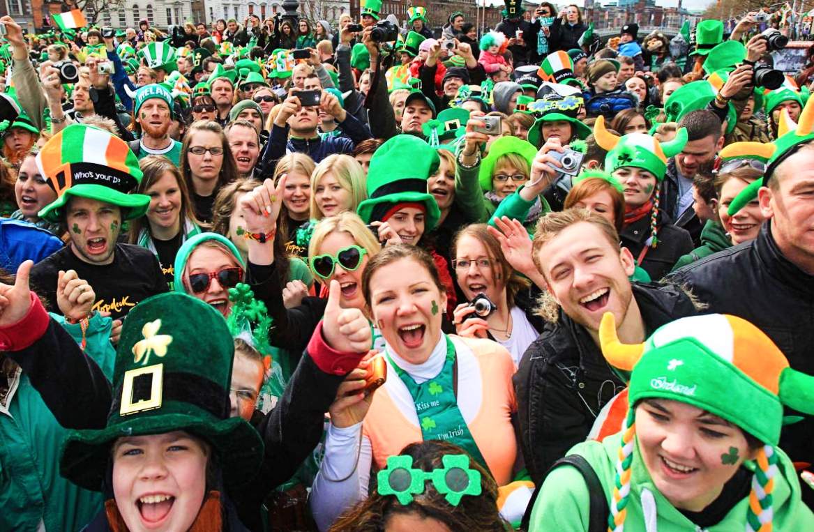 St. Patrick's Day parades started in the US