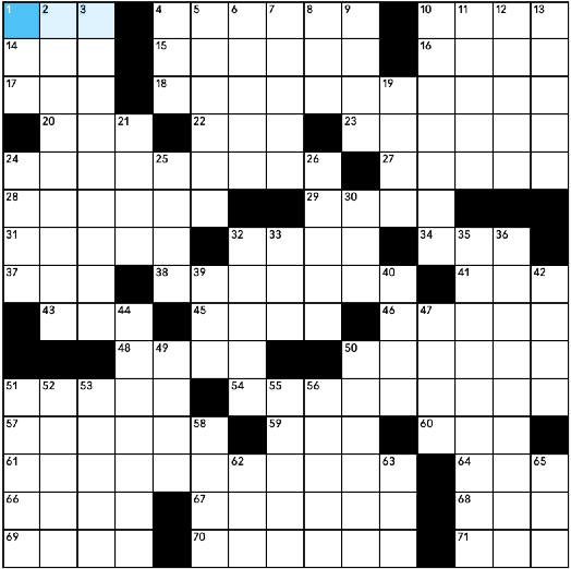 In Disguise Crossword