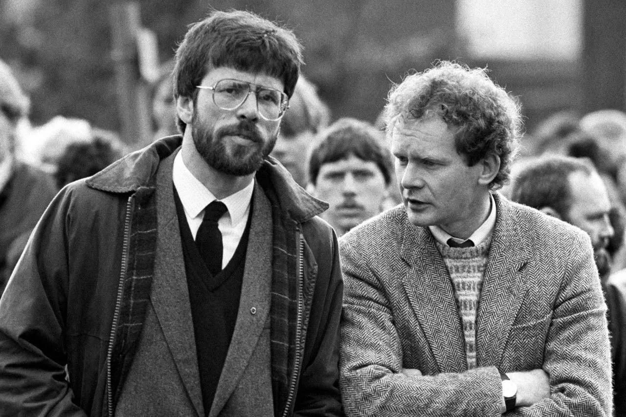 Gerry Adams and Martin McGuinness