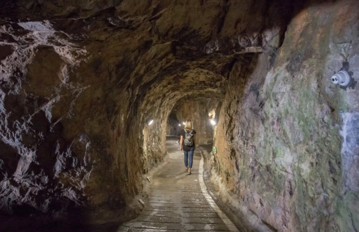 Stay behind caves in Gibraltar