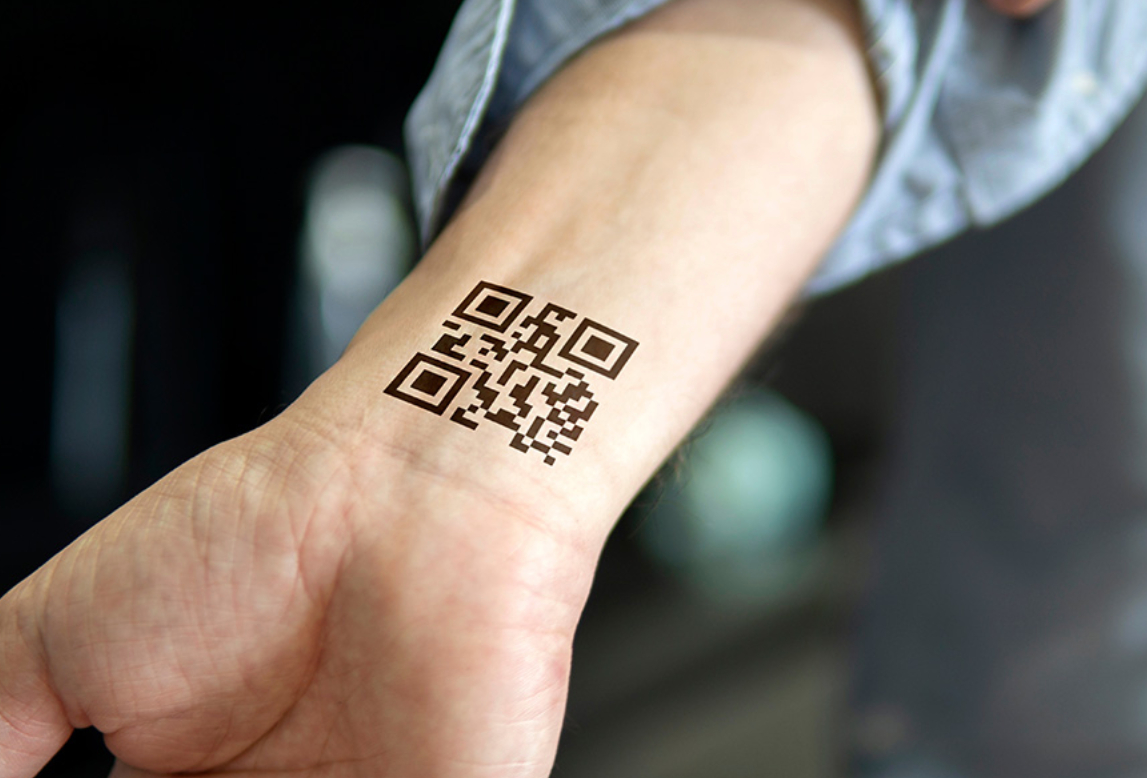 QR codes have been turned into tattoos
