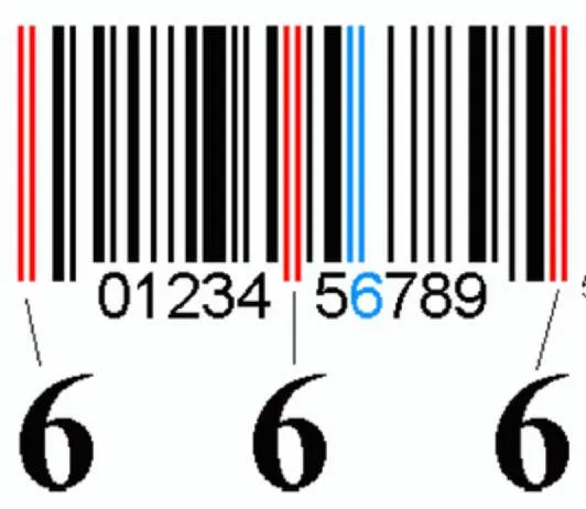 666 barcode