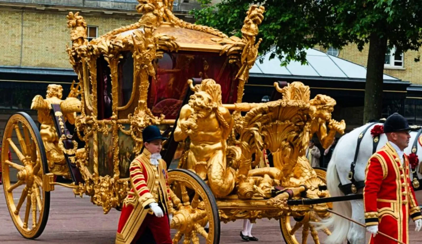 Royal State Coach at the Mews