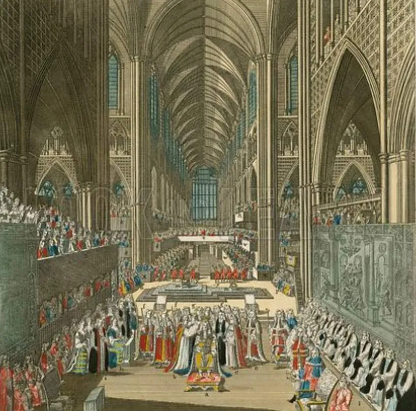 James II’s Coronation, 1685‍