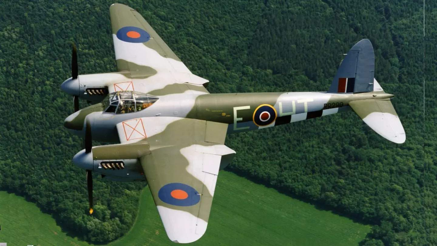 The de Havilland Mosquito spy plane