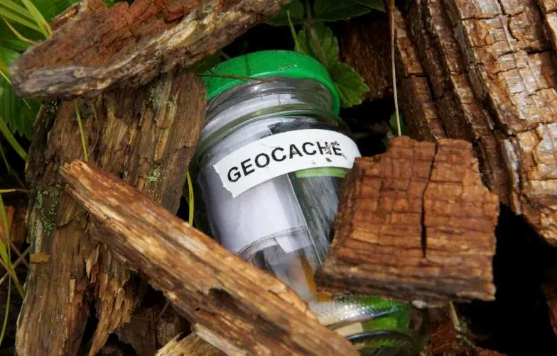 Geocache jar