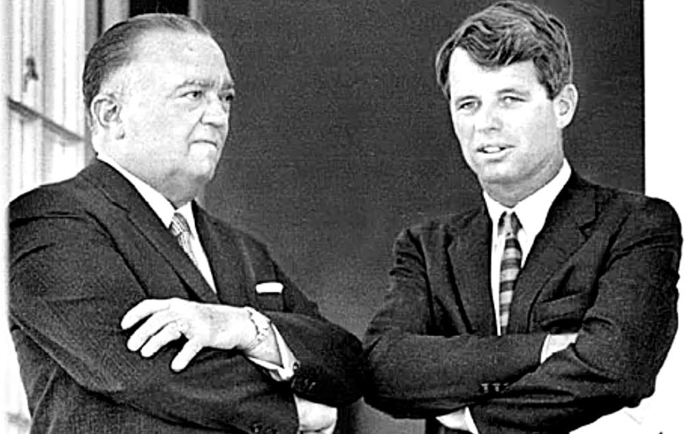 J. Edgar Hoover and Bobby Kennedy