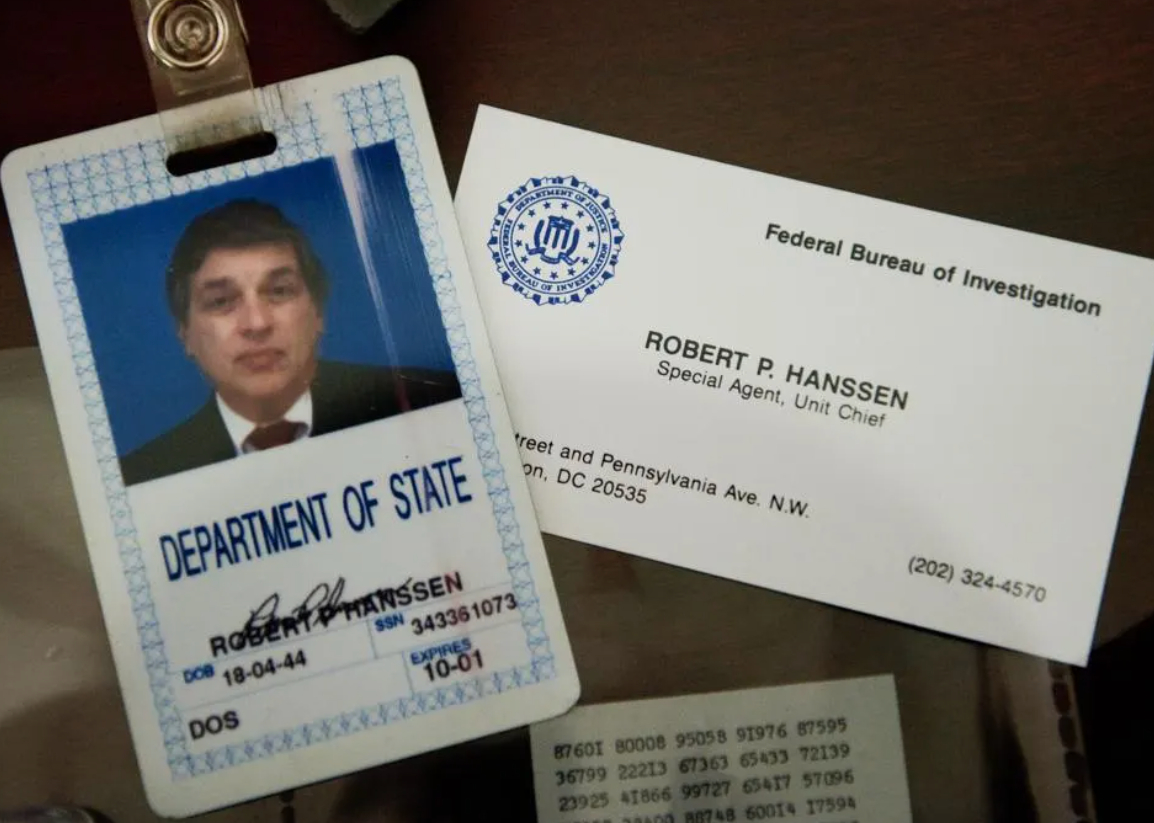 Robert Hanssen's ID