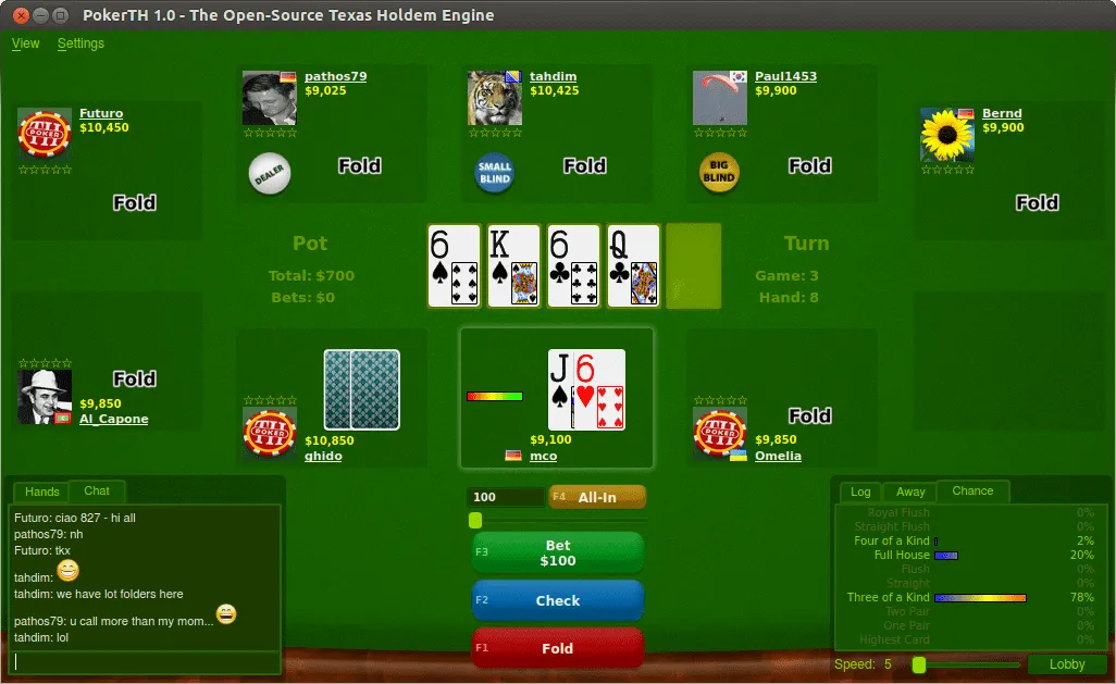 Open-Source Texas Hold'em