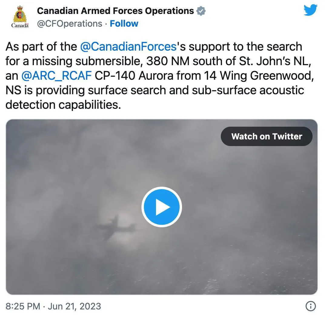 Canadian Armed Forces Operations