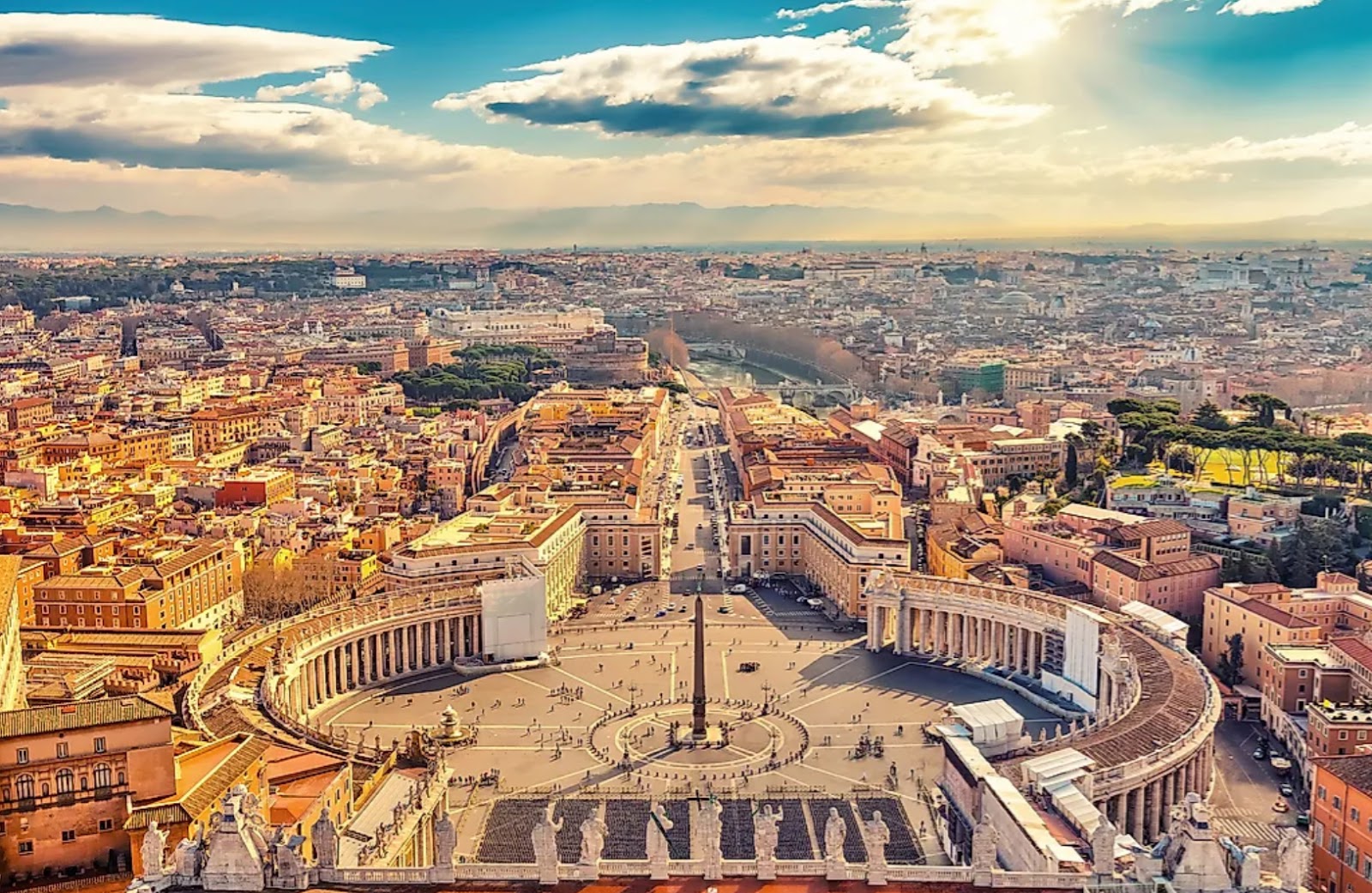 Vatican City has a population of less than 1,000