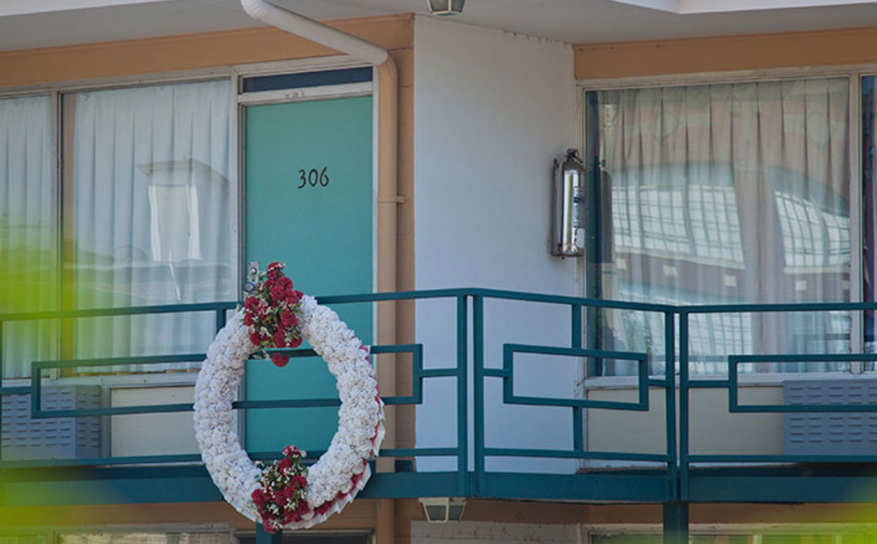 The Lorraine Motel is still standing in downtown Memphis, now a civil rights museum