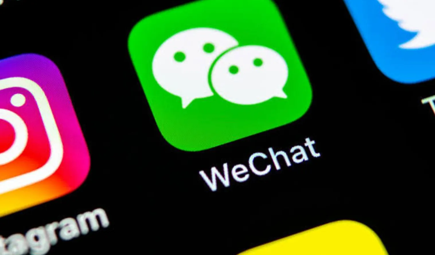 WeChat app