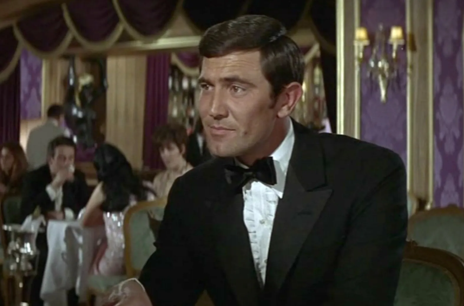 George Lazenby, the actor who played James Bond o