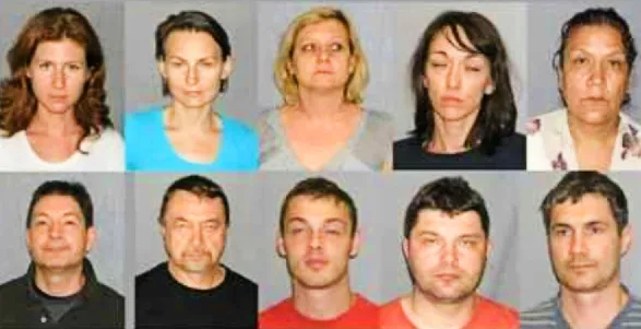 10 Illegals arrested of spying for Russia