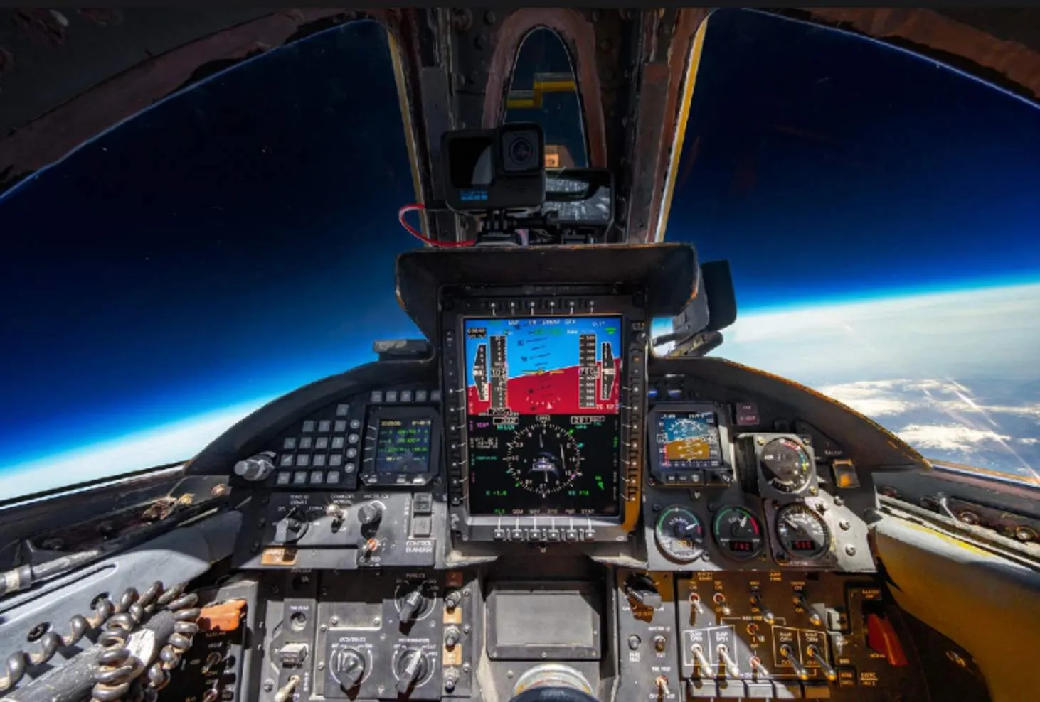 U-2 Spy Plane Interior